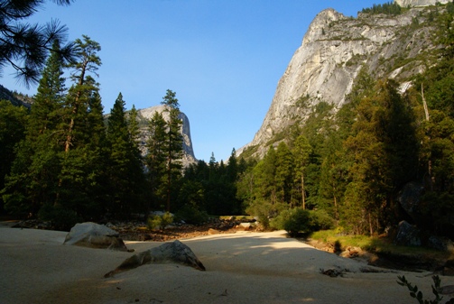 Fin de journée sur Yosemite